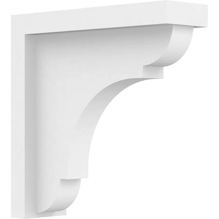 Ekena Millwork Standard Bryant Architectural Grade PVC Bracket, 2"W x 7"D x 7"H BKTP02X07X07BRY